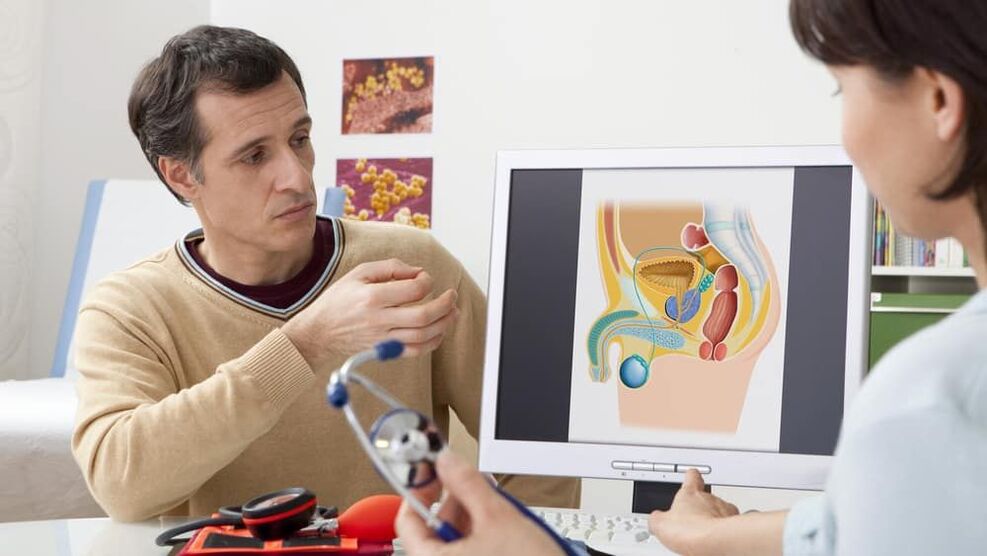 diagnostika prostatitidy lékařem